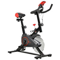 UPRIGHT EXERCISE BIKE INDOOR BICYCLE CARDIO WORKOUT CYCLING MACHINE FITNESS EQUIPMENT FOR HOME GYM W/ ADJUSTABLE RESISTA