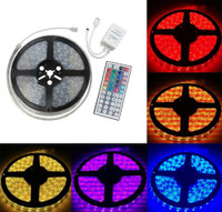 YESA® 16 FT MULTI-COLOUR LED STRIP LIGHTS - Great for bedrooms and dorm rooms! Our price only $59.95!