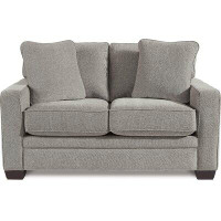 La-Z-Boy Meyer 62" Square Arm Loveseat with Reversible Cushions