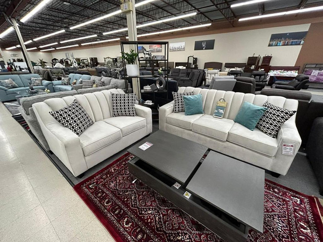 Grey Designer Sofa Set Sale Windsor !! in Couches & Futons in Chatham-Kent - Image 3