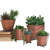 17 Stories 5 - Piece Terracotta Pot Planter Set