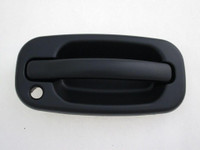 Door Handle Front Outer Passenger Side Chevrolet Silverado Hybrid 2005-2007 Black (With Key Ho) , GM1311140