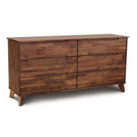 Copeland Furniture Linn 6 Drawer Double Dresser