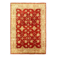 Pasargad NY One-of-a-Kind 11'11" x 17'3" New Age Area Rug in Red/Beige