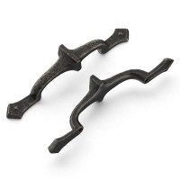 Hickory Hardware Mountain Lodge 3" Centre Arch Pull Multipack