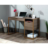 Sauder International Lux Single Pedestal Desk