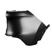 Bumper End Rear Driver Side Jeep Cherokee 2014-2018 Primed Without Advanced Park Assistance Latitude/Limited/Sport Capa