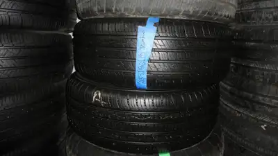 245 60 18 4 Kumho Crugen Premium Used A/S Tires With 85% Tread Left