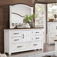 Andrew Home Studio Shlinger 6-drawer Dresser With Mirror