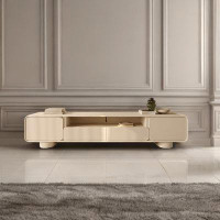 LORENZO TV cabinet French cream style modern simple light luxury floor cabinet living room storage storage