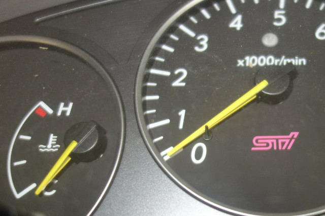 JDM Subaru Impreza WRX STi V7 GDB Cluster Speedometer 180KM/H 6speed 2002-2003 in Other Parts & Accessories - Image 3