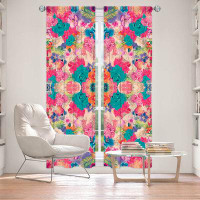 East Urban Home Lined Window Curtains 2-panel Set for Window Size by Nika Martinez - Florabella