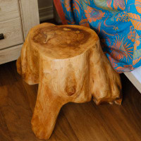 Millwood Pines Christean Abstract End Table