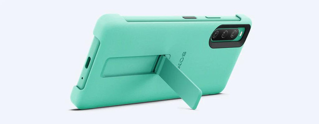 Original Sony Xperia 10 IV Case with Stand XQZ-CBCC in Cell Phone Accessories in Mississauga / Peel Region