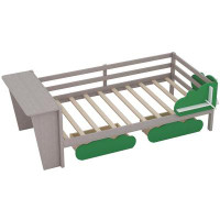 Red Barrel Studio Yauhen Twin Size Daybed with Desk