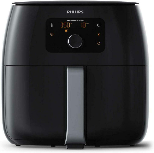 Friteuse à Air Numérique AirFryer XXLTwin TurboStar HD9650/96R Philips - ON EXPÉDIE PARTOUT AU QUÉBEC ! - BESTCOST.CA in Microwaves & Cookers in Québec