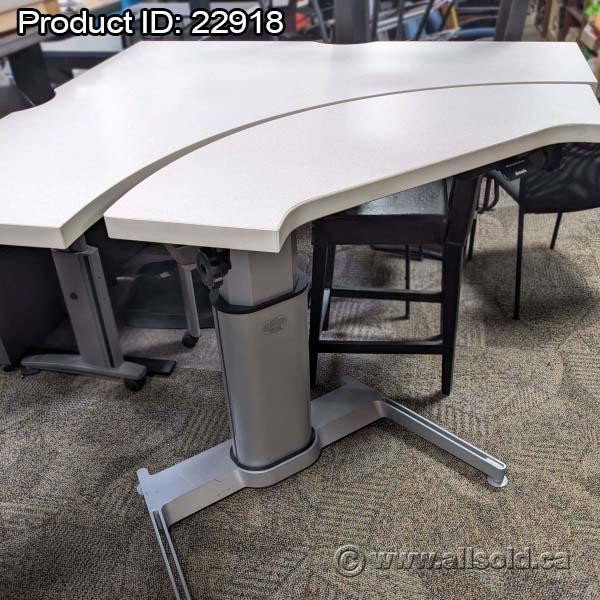 Work From Home Height Adjustable Corner Desks starting at $175 in Desks - Image 2