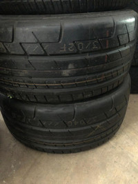 255 40 20 2 Bridgestone Potenza Used A/S Tires With 95% Tread Left