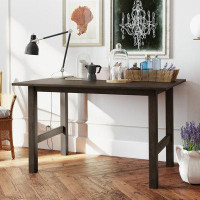 Winston Porter Farmhouse Wood Dining Table for 4, Kitchen Table for Small Places