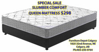 Slumber Comfort Queen Size Mattress $298