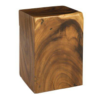 Foundry Select Clifton Wood Accent Stool