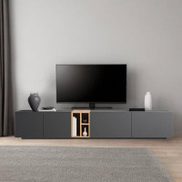 Orren Ellis Modern light luxury living room TV cabinet._78.7