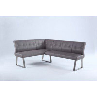Orren Ellis Kalinda Faux Leather Left Hand Facing Sofa & Chaise