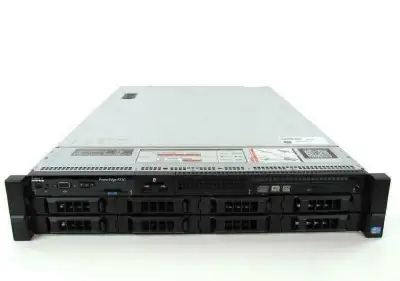 Dell Poweredge R720 2U Server Form Factor 8x3.5" LFF Drives H710mini Controller (512MB Cache) RAID l...