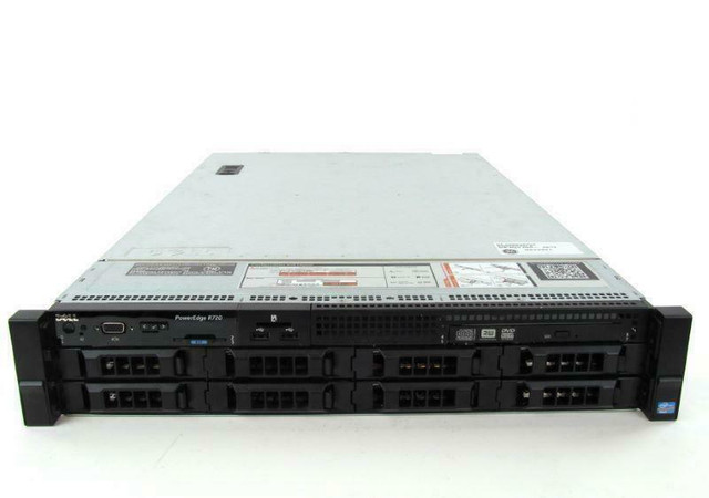 Dell PowerEdge R720 - 8x 3.5 Bay 2U LFF Server - Warranty - Customization available in Servers