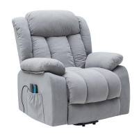 Latitude Run® Classic Power Recline And Lift Massage Chair Sofa With Heating