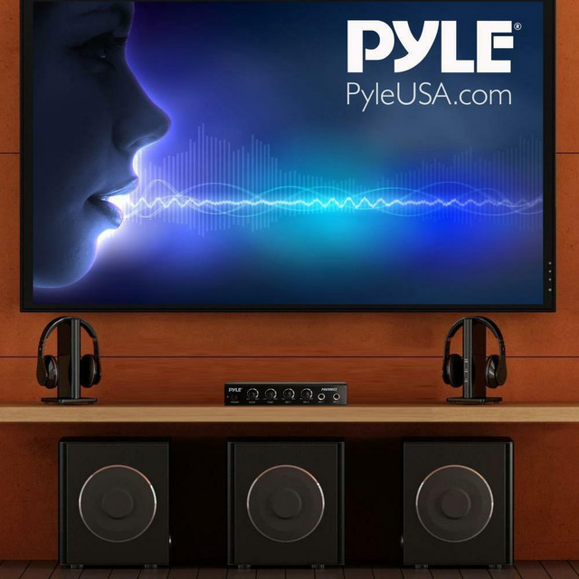 KEEP IT SIMPLE - NEW PYLE PDKRMX2 MINI MIXER - IDEAL FOR KARAOKE APPLICATIONS !! in Performance & DJ Equipment in London - Image 4