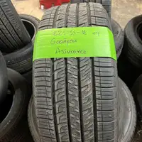 225 55 16 4 Goodyear Assurance Used A/S Tires With 95% Tread Left