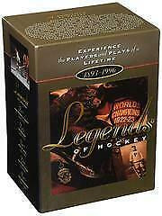 LEGENDS OF HOCKEY - 1893-1996 - EXPERIENCE THE PLAERS AND PLAYS OF A LIFTIME VHS BOX SET - NEW $39