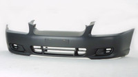 Bumper Front Hyundai Accent Sedan 2000-2002 Primed Without Fog Lamp Hole , HY1000133