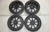 JDM LM Sport Wheels Rims Tires 5x120 18x8.5 +45 Offset