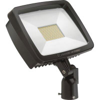 Lithonia Lighting Outdoor TFX4 LED Slipfitter Mount Floodlight In Bronze