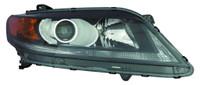 Head Lamp Passenger Side Honda Accord Coupe 2013-2015 4 Cyl Halogen High Quality , HO2503157