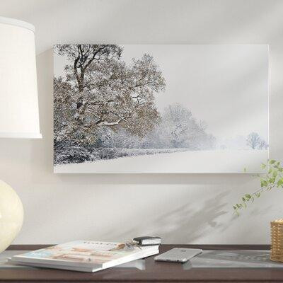 East Urban Home Christmas Winter Snow - Photograph Print on Canvas in Home Décor & Accents