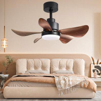 Wrought Studio 28 Lnch Ceiling Fan With Lights Remote Control