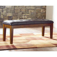 Red Barrel Studio Chanute Faux Leather Upholstered Bench