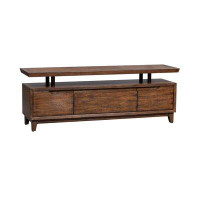 Loon Peak Jaydus Solid Wood TV Stand for TVs up to 75"