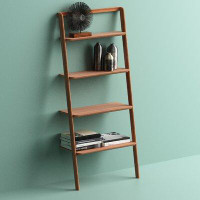 Eco Ridge by Bamax Currant Ladder Bookcase