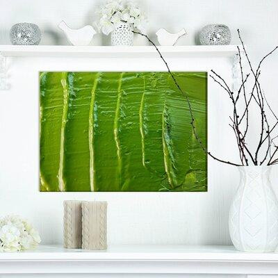 Made in Canada - East Urban Home Contemporary 'Banana Leaf' Oil Painting Print on Wrapped Canvas in Arts & Collectibles