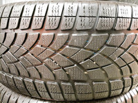 (LH4) 1 Pneu Hiver - 1 Winter Tire 265-50-19 Dunlop 7/32