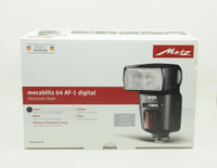 Metz mecablitz 64 AF-1 digital electronic flash for Canon