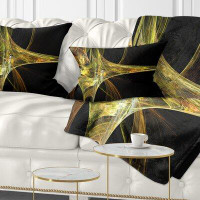 The Twillery Co. Abstract Large Fractal Artwork Lumbar Pillow