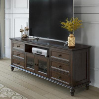 WIKI BOARD American Solid Wood TV Cabinet Ash Wood Retro Living Room Locker