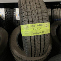 235 60 17 2 Firestone Used A/S Tires With 80% Tread Left