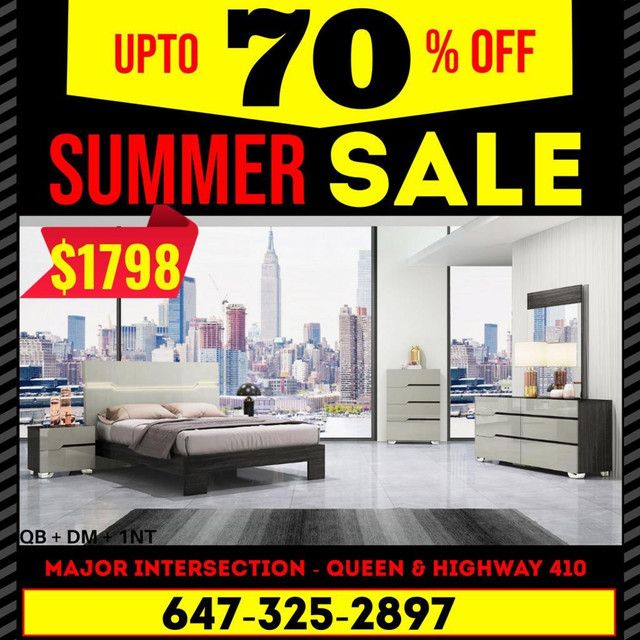 Least Prices on Modern Bedroom Sets!! in Beds & Mattresses in Ontario