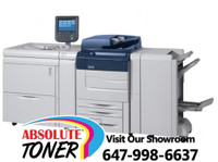 $249/month Xerox Production Printer Versant 80 Business HIGH QUALITY Copier 13x19 350gsm Booklet Maker Finisher